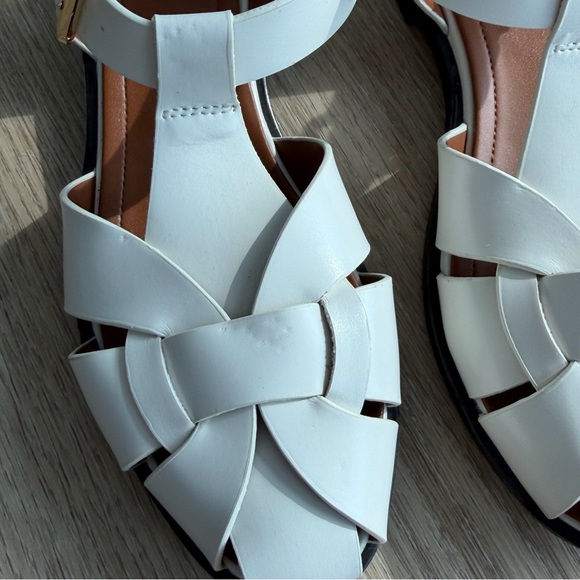 Zara Cream Fisherman Sandals - Picture 2 of 4